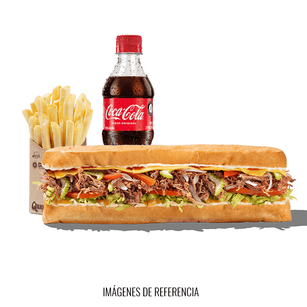 Sándwich Ropa Vieja Combo