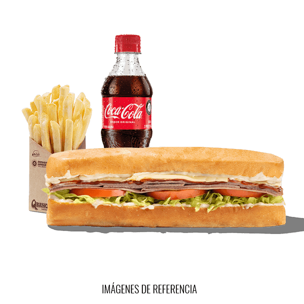 Sándwich Roast Beef Combo